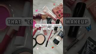 That "clear girl" makeup under ₹100 #indianskincareproducts #skincareroutine #makeup #shorts