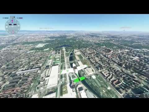 【解説付き】中国 － 北京上空を遊覧飛行【Microsoft Flight Simulator】首都解説1