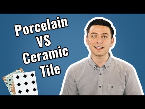 Porcelain vs Ceramic Tiles - How are they different?