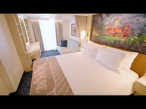 Disney Treasure - Deluxe Family Oceanview Stateroom with Extended Verandah | Disney Cruise Line