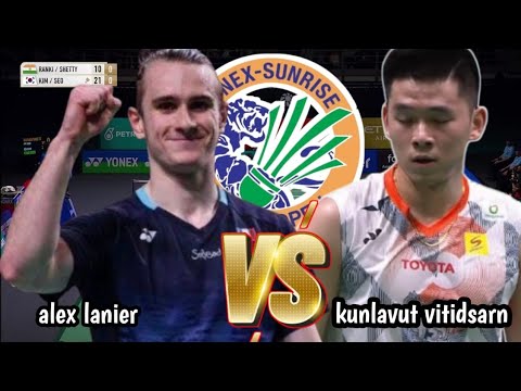 R32 : ALEX LANIER [FRA] VS KUNLAVUD VITIDSARN [THA] | MS | INDIA OPEN 2025