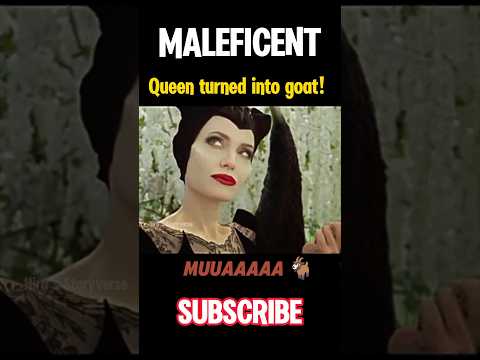 Queen turned into a goat 🐐😂 | maleficent #shorts #shortsfeed #film #movie #film #new