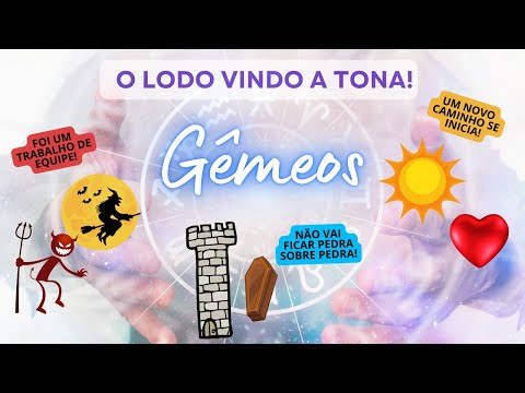 GÊMEOS ♊️ O LODO VINDO A TONA! 🧙‍♀️👿🔥☠️⚰️☀️