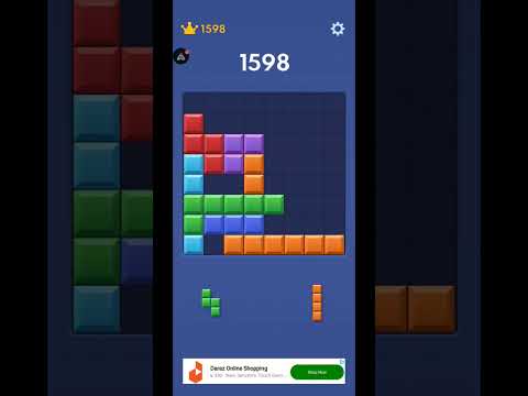 Block blast gameplay #shortsfeeds #games #shorts #blockblast