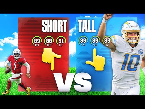 Tall vs. Short, But It's Madden