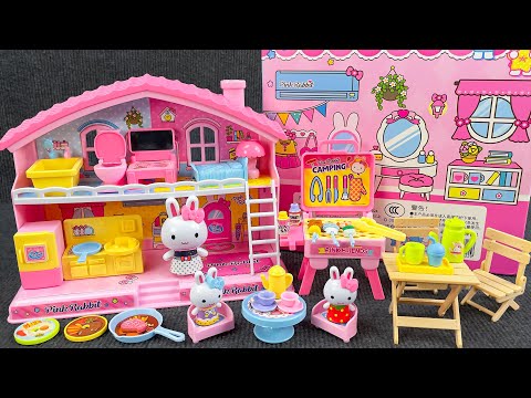 Mickey ASMR🥰Zufriedenstellende Auspackenn des Hello Kittys Hausspielzeugset 💒💒 Toy Lovers Riview