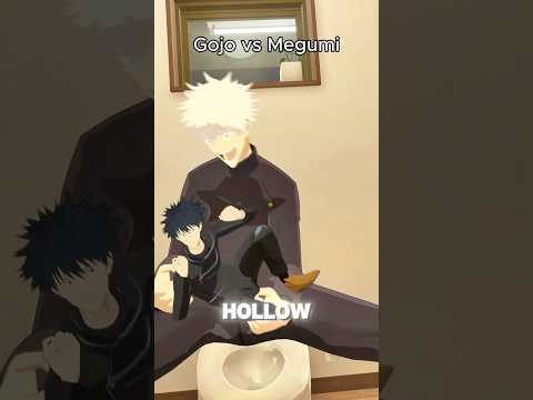 Gojo vs Megumi: Hollow Brown #jjk #jujutsukaisen #gojo #gojosatoru #megumi #vrchat