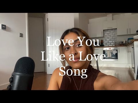 Selena Gomez - Love you like a love song (cover)