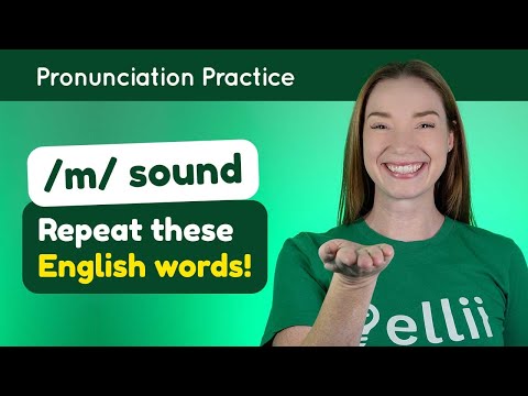 Practicing /m/ – English Pronunciation Lesson (Part 2)