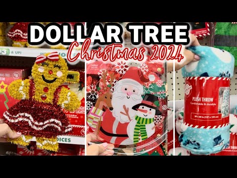 DOLLAR TREE CHRISTMAS DECOR  2024 | Christmas Decor 2024 | Dollar Tree Shop with Me Christmas 2024