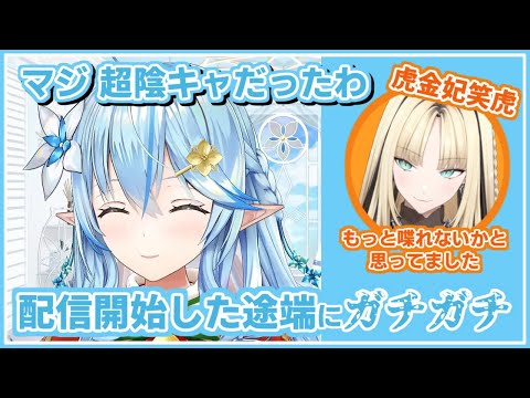 雪花ラミィ｜ニコたんは 良い子で超陰キャ【ホロライブ/虎金妃笑虎/ホロライブ切り抜き/切り抜き/CC/clip】