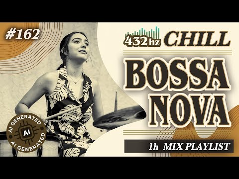 Chill Bossa Nova Music🌴 | Calming BGM of 432hz Serenity for Focus and Soothing🌟 #162