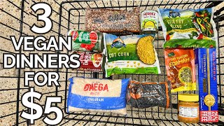 $5 DINNERS: Extremely Cheap VEGAN Meals That Taste Amazing!