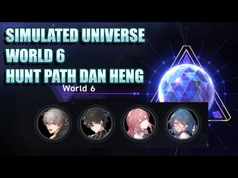 F2P Simulated Universe World 6 Boss | Dan Heng Hunt Path