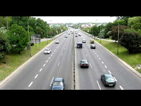 Cars passing by sound effect