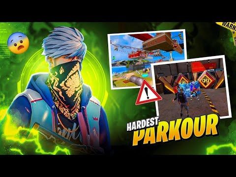 HARDEST PARKOUR LIVE FREE FIRE