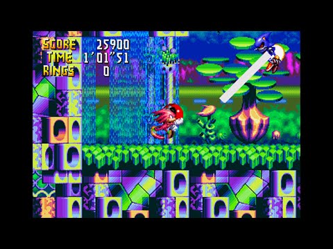 Knuckles' Chaotix [USA] (Sega Genesis 32X) - (Secret - Metal Sonic appears and attacks)