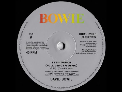 David Bowie – Let's Dance (Demo 12")