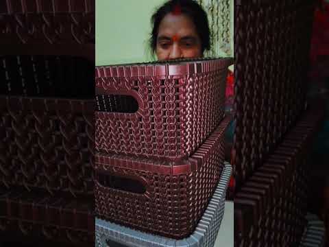 Organizer basket |  multipurpose basket | storage basket |#unboxing #shortvideo