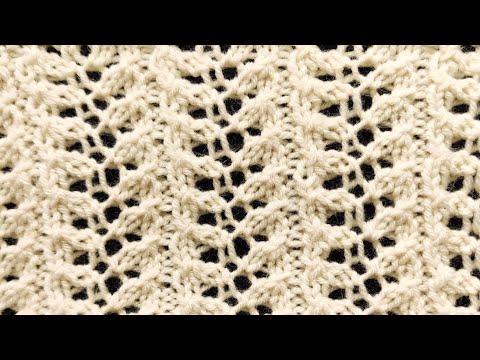 Free Lace Rectangle Pattern Knitalong 26