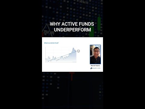 #shorts Why Active Funds Underperform