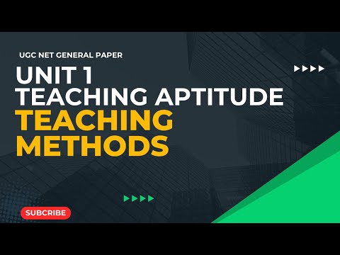 Teaching Aptitude 2|| Teaching Methods