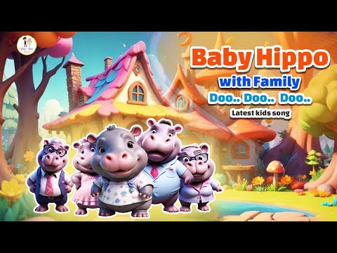 Baby hippo Doo Doo Doo New Kids Song | Nursery Rhyme | Polo Pal Rhymes #kidsmusic #nurseryrhymes