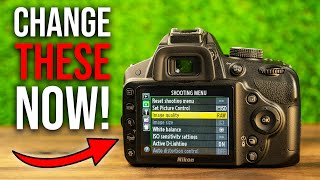 Nikon D3200 Best Photo Settings For Beginners | Complete Photography Settings Guide!