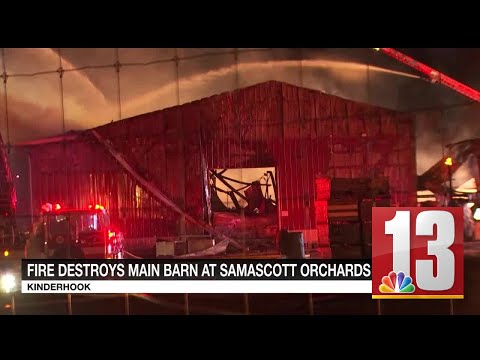 Kinderhook orchard picking up pieces after devastating barn fire