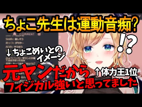 【体力王1位のちょこ先】ちょこめいとの思うちょこ先のイメージが辛辣すぎるｗ【癒月ちょこ/ホロライブ切り抜き】