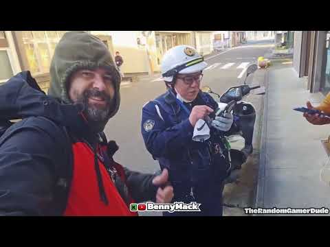 BennyMack and JackieDL Deal With Police In Matsuzaki, Japan 🚨@BennyMack @slightlyhomeless1257