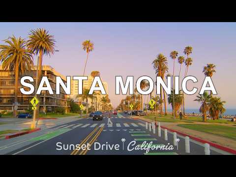 Driving Santa Monica: Discovering Iconic Routes and Stunning Sunsets