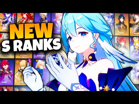 MASSIVE CHANGES! Updated Prydwen Honkai Star Rail Tier List