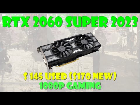 RTX 2060 Super Gaming Benchmark in 2023 Games! Best RTX budget GPU