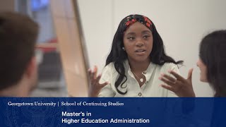 Master's in Higher Education Administration Testimonials