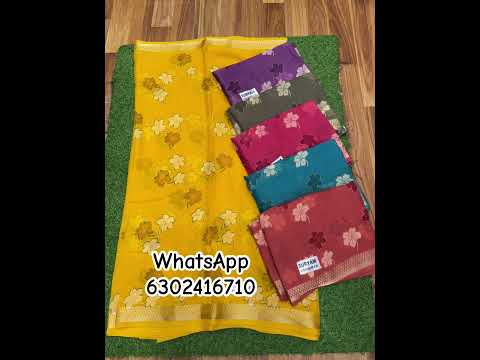 Viscose goreget saree order for 6302416710 #trending #saree #trendingshorts #trendingshorts