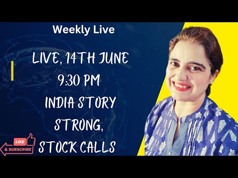 Markets moving up. #Weeklylive #Indiastory #Fridaylive #wheretoinvest #anupamsharmarao