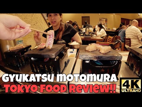 MUST TRY WAGYU BEEF CUTLET IN TOKYO FOOD REVIEW!! 🥩 [4K]