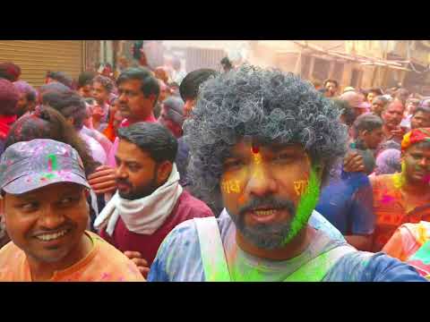 Experiencia Inolvidable de Holi en Mathura 2022 #VlogsdeIndia