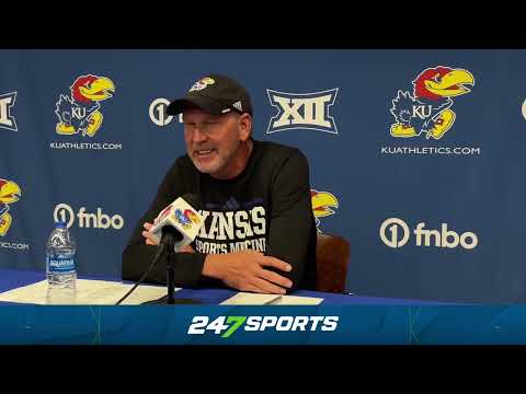 Lance Leipold looks ahead to KU's matchup with TCU, provides team updates