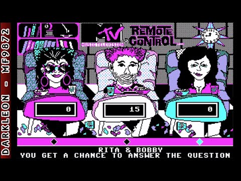 Remote Control © 1989 MTV - PC DOS - Gameplay