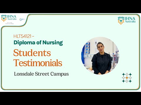 Unveiling Success: A Student's Journey with IHNA's Diploma of Nursing!