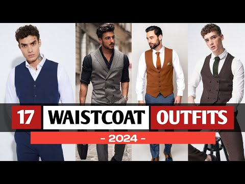 17 WAISTCOAT OUTFIT'S ideas for mens _ 2024 🔥 mens fashion guide 🔥