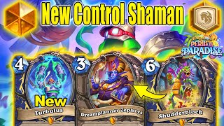 New Legendary Control Shaman Deck Is Actually Pretty Good! Perils in Paradise Mini-Set | Hearthstone