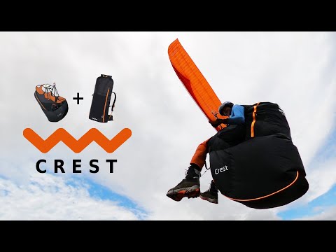 Is this THE BEST light reversible paragliding harness?! Woody Valley CREST & AP191 rucksack review