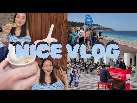 The Best Ice Cream in Nice | Walk along the Promenade des Anglais | Nice Old Town & Place Massena