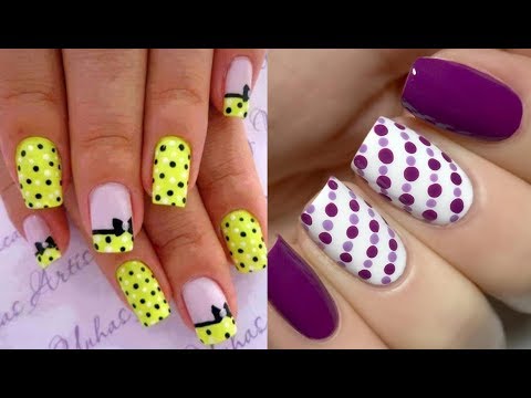 Polka Dot Nail Art Ideas For Girls