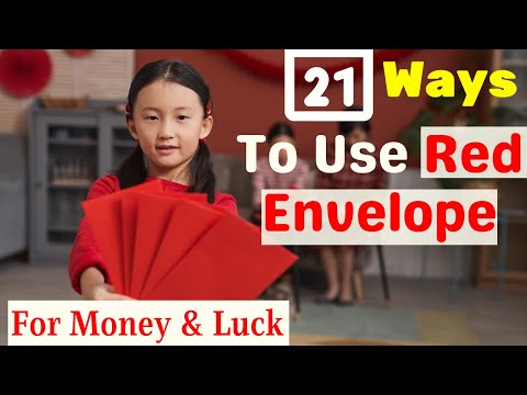 🧧 What Is Chinese Red Envelope | How To Use Feng Shui Red Envelope For Multiplying Money in