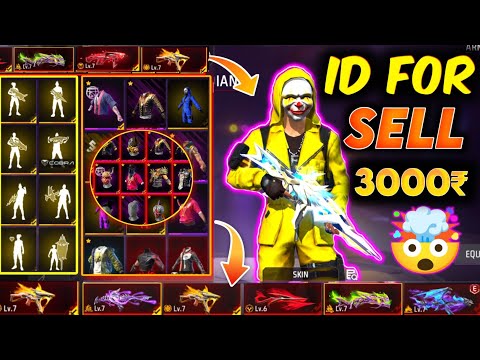 Free Fire id Sell Low Price 😱💸|| FF id SELL 🛒Low Price ma id 🤯💸|| All Evo Max || Trusted id Seller💯✅