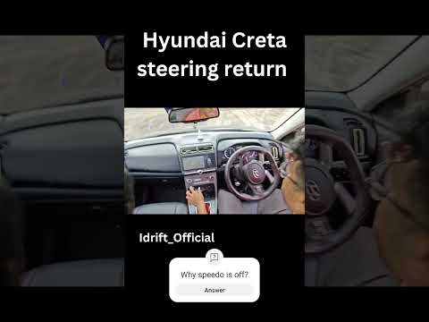 Hyundai creta steering return to centre #hyundai #creta